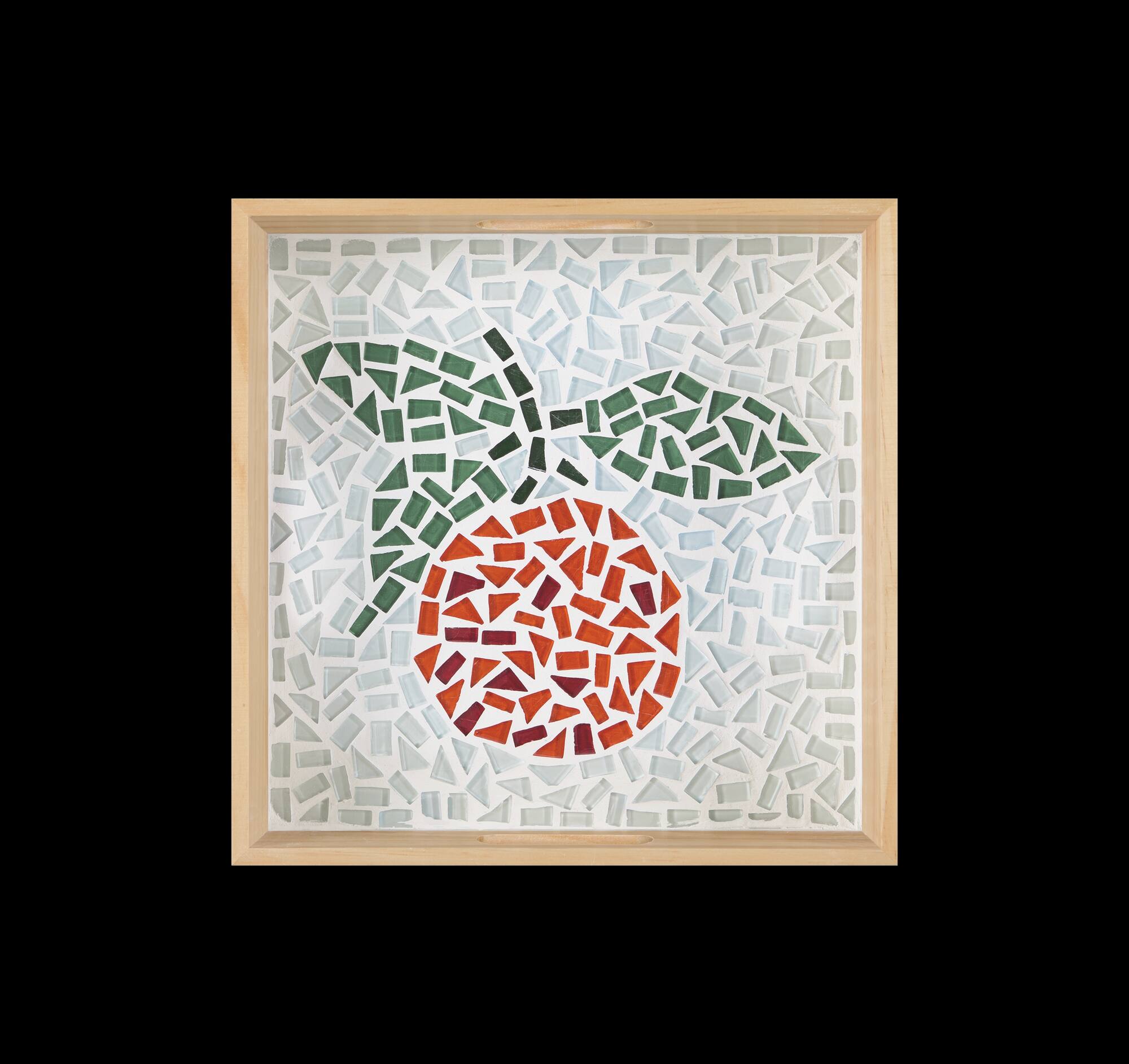10" x 10" Orange Mosaic Tray Kit by Make Market®